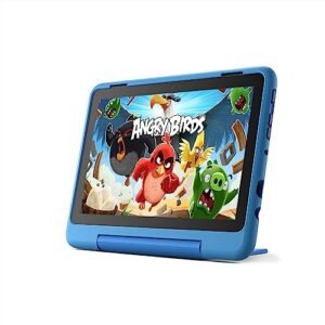 Amazon - Fire HD 8 Kids Pro 8" HD tablet with Wi-Fi 32 GB - Cyber Blue