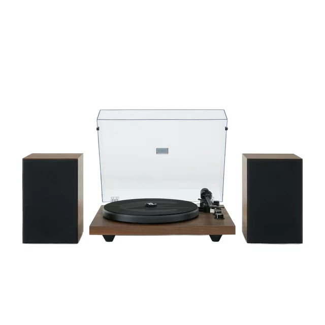 Crosley C62 Vinyl Record Bluetooth Player with Speakers - Audio Turntables