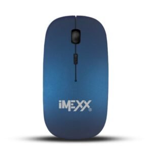Imexx Ultra Slim 2.4GHZ Wireless Mouse- Navy Blue