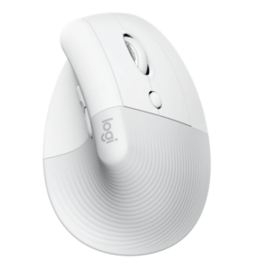 Logitech Lift Vertical Ergonomic Mouse Off White