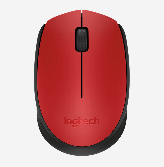 Logitech Wireless Mouse M170 Red