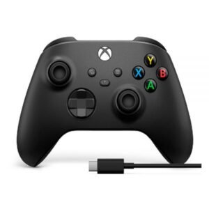 Xbox Wireless Controller + USB-C Cable - Black