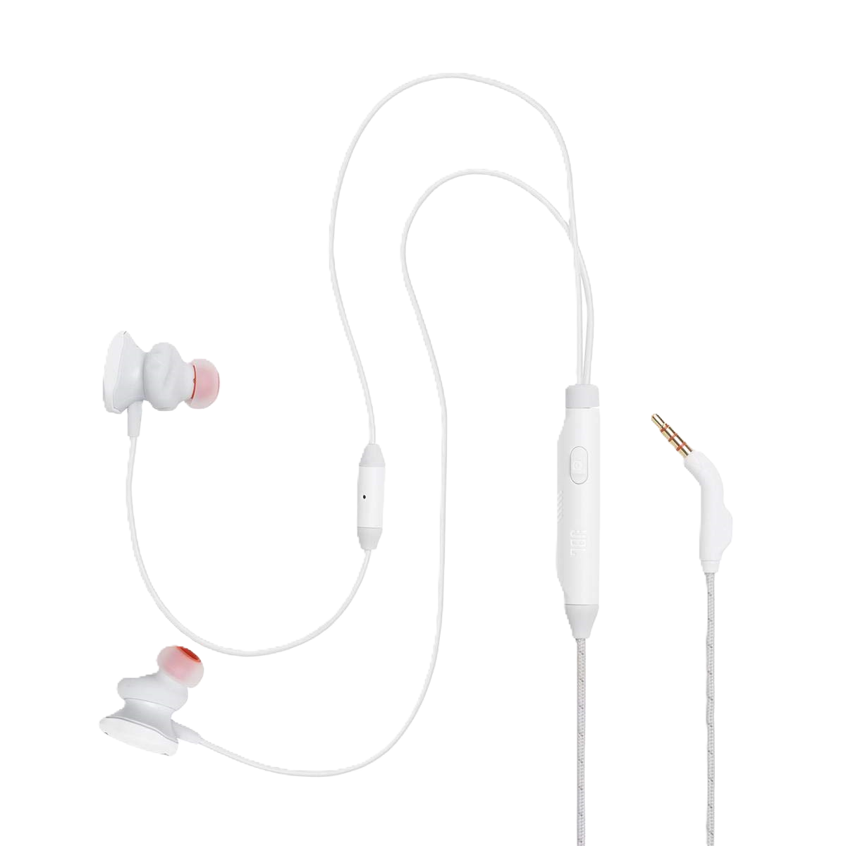 JBL Quantum 50 Wired In-Ear Gaming Headphones - White