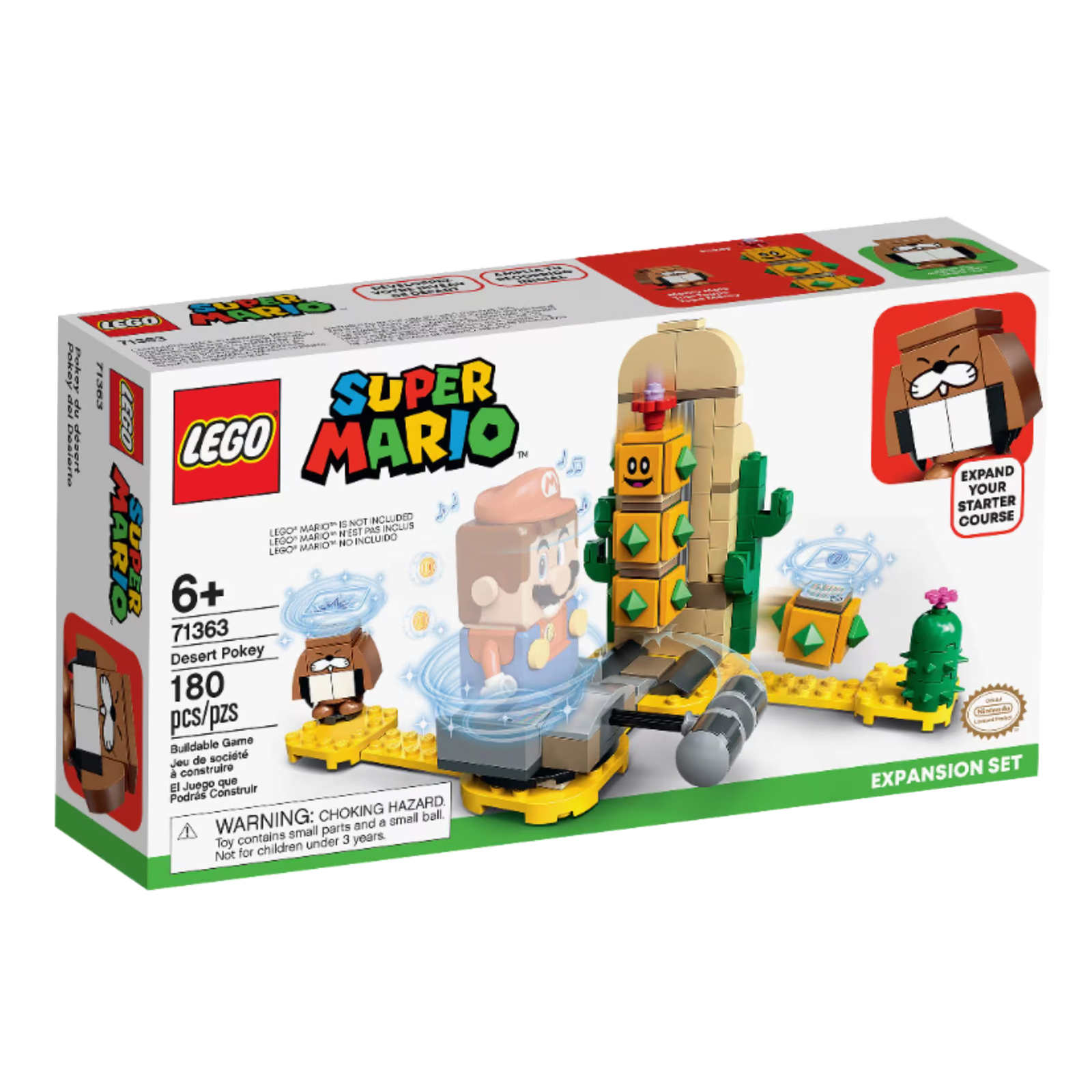 LEGO Super Mario Desert Pokey Expansion Set Building Kit