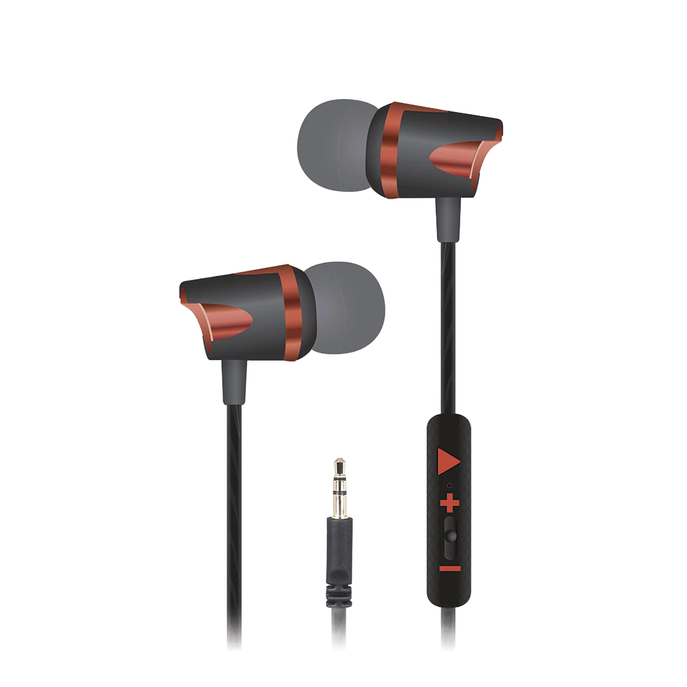Unno Tekno Soulbuds 3.5mm Red Earbuds