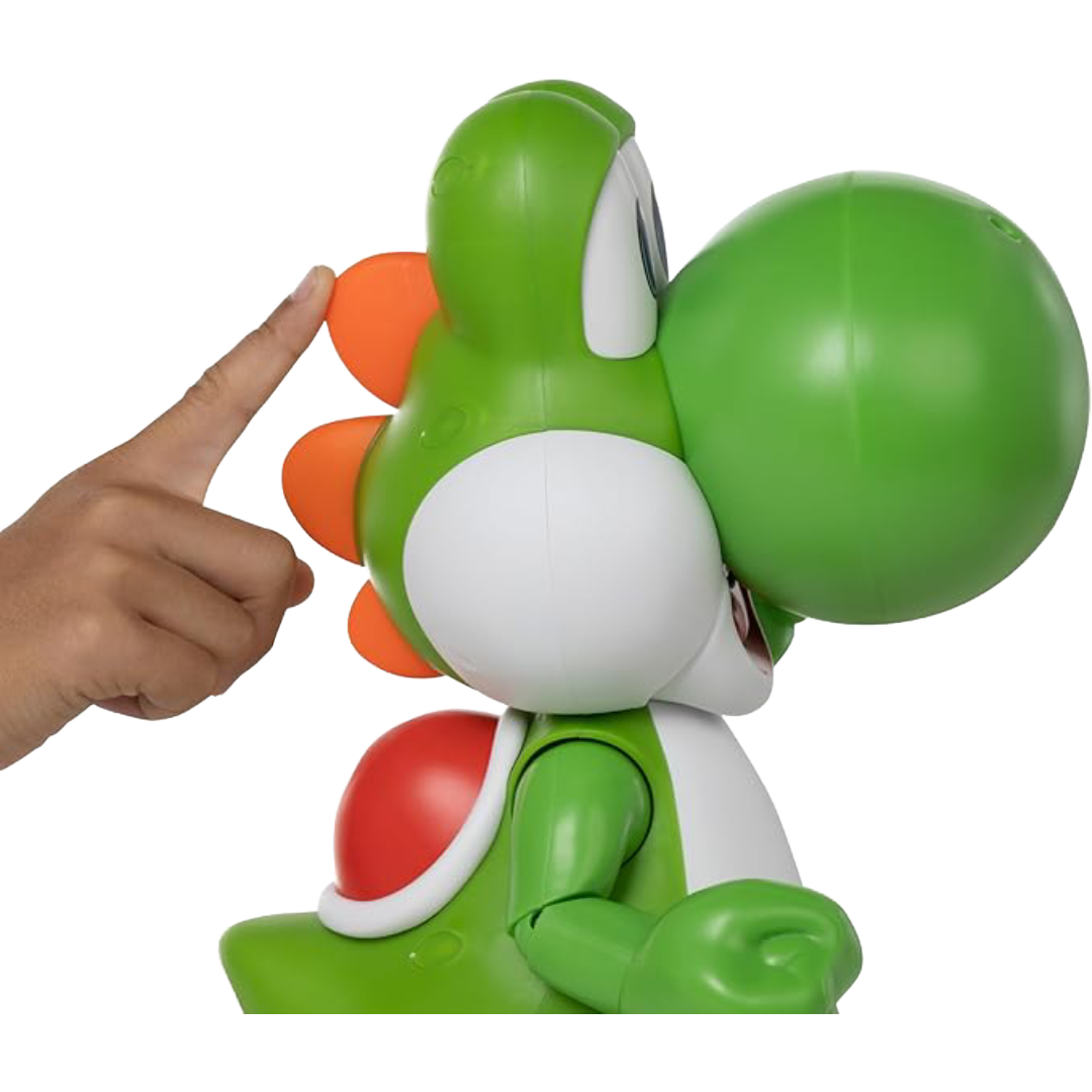 Super Mario Let's Go! Yoshi Interactive Action Figure - Image 4