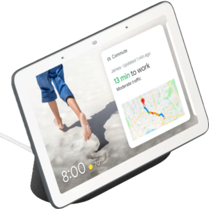 Google Home Hub 7" Smart Display With Google Assistance- Charcoal