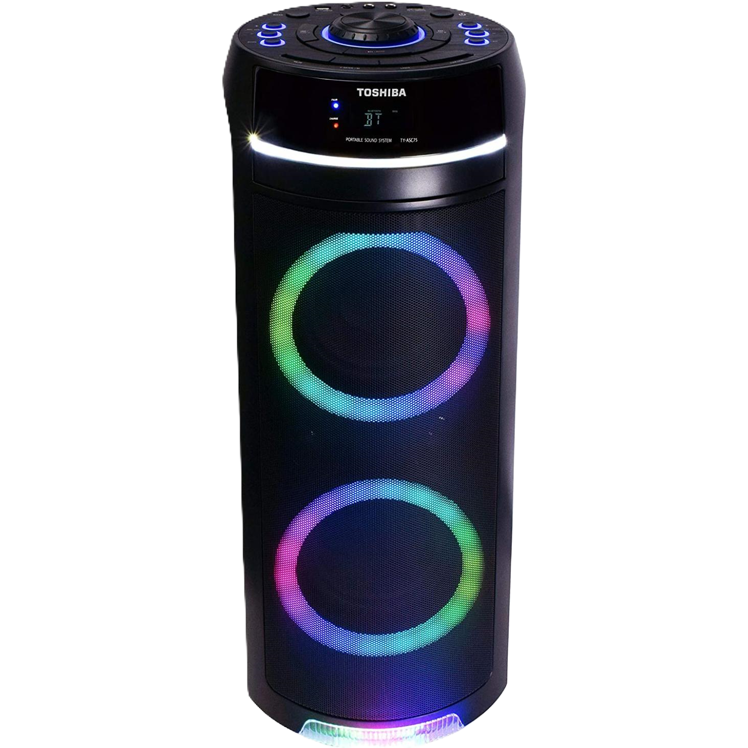 Toshiba Rechargeable Portable Party Speaker with Super Bass TY-ASC75